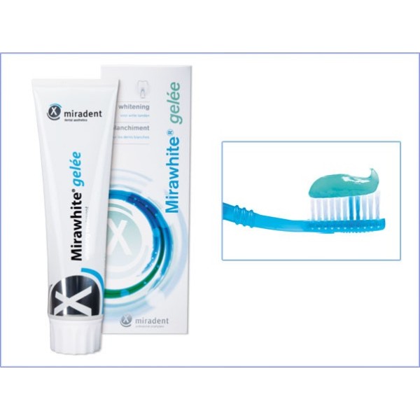 MIRAWHITE® GELEE 100 ML- Gel de dentifrice pour les dents blanches